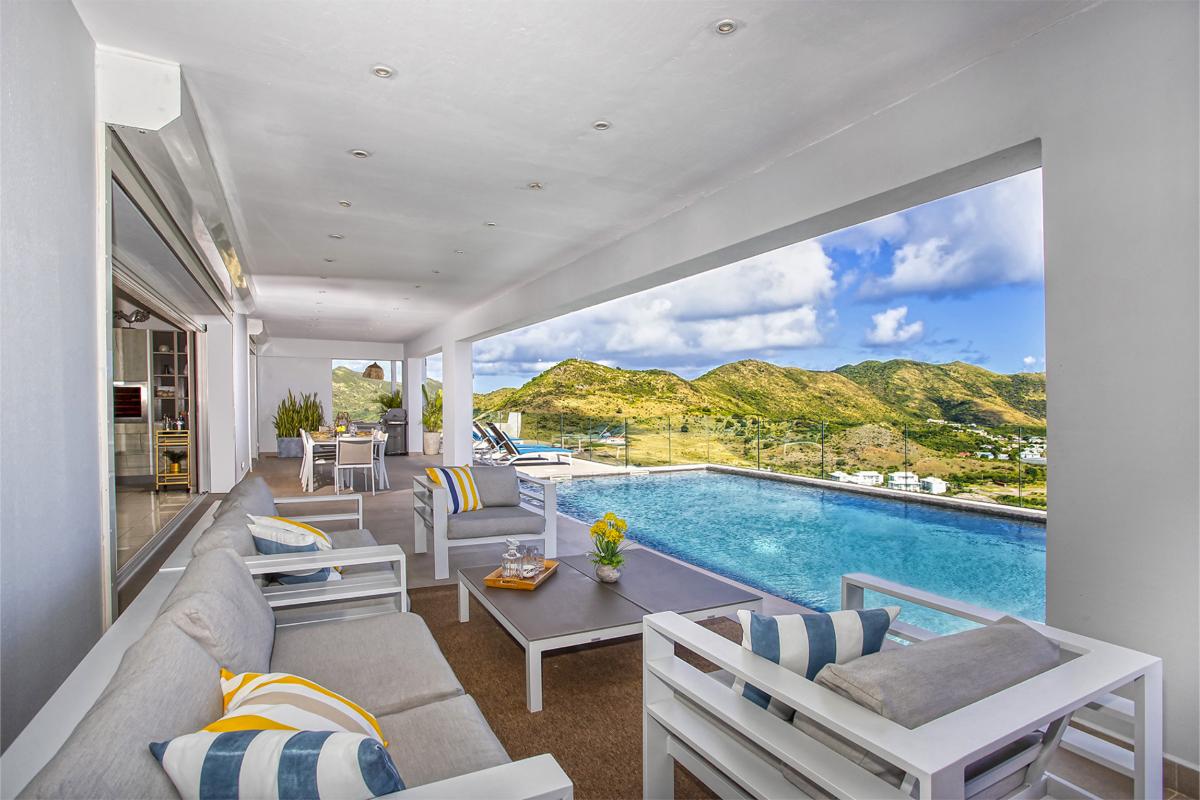 A louer villa 4 chambres Mont Vernon Saint Martin_ Piscine - 6